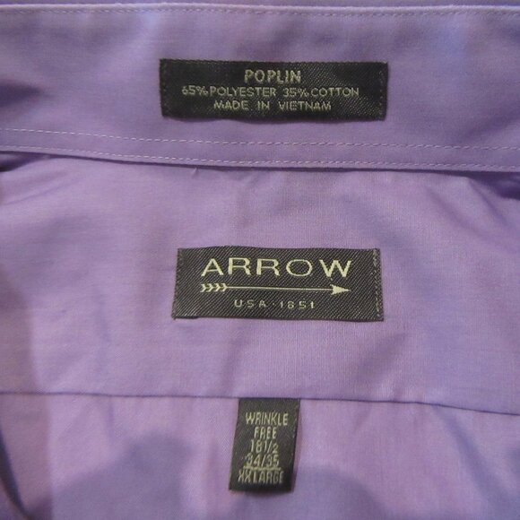 Men's New Shirt No Tags Size XX Large Poplin - Picture 4 of 15